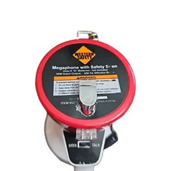 WESTERN SAFETY Megaphone Speaker with Talk & Siren Modes, Handheld Microph