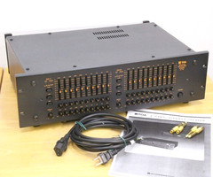TOA E112 2ch Frequency Equalizer Parametric Graphic EQ Tested Japan