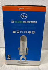 BLUE Yeti for creators USB Condenser Microphone, Silver