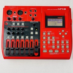 Fostex MR-8 Digital Multi-Track Recorder Red w/ Power Adapter TESTED Please Read