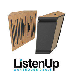 Vicoustic Super Bass Extreme Ultra Bass Trap w/ Elegant Wood Front (Natural Oak)