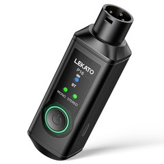 LEKATO 1PCS XLR Wireless Receiver Stereo System Adapter For Audio Mixer Speaker