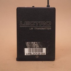 Lectrosonics LM LM400 UHF Belt Transmitter Block 28 FCC ID DBZLM400 716-742 MHz