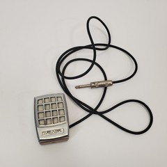 VTG Electro Voice EV Model 715 Ceramic Microphone Hi Z 1 4 Plug USA Chrome