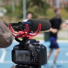 YOUSHARES VideoMic Deadcat Windscreen and Foam Cover – Outdoor/Indoor Mic Win…