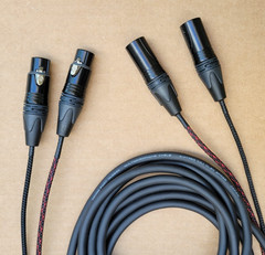 3’FT to 75’FT Mogami 2930 audio Mic 2-Channel Cable Neutrik GOLD XLR-M to XLR-F