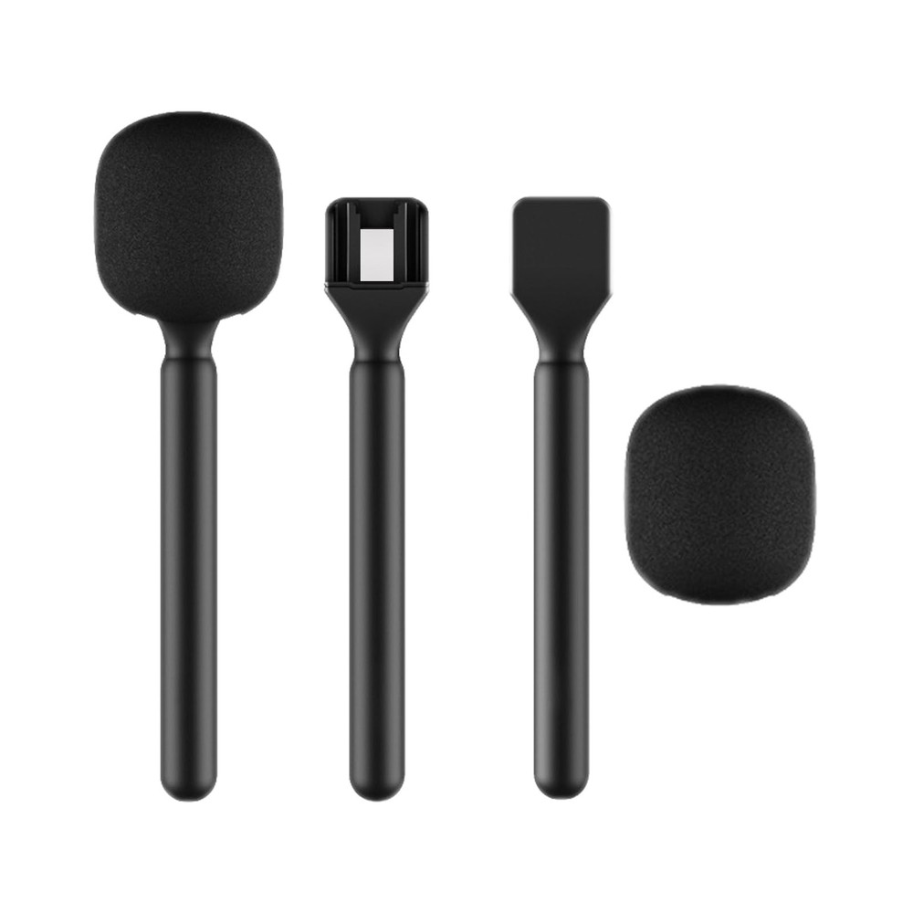 Magnetic Mic Holder Handheld Stand for DJI Mic 2, Hollyland LARK M2 M1 MAX C1…