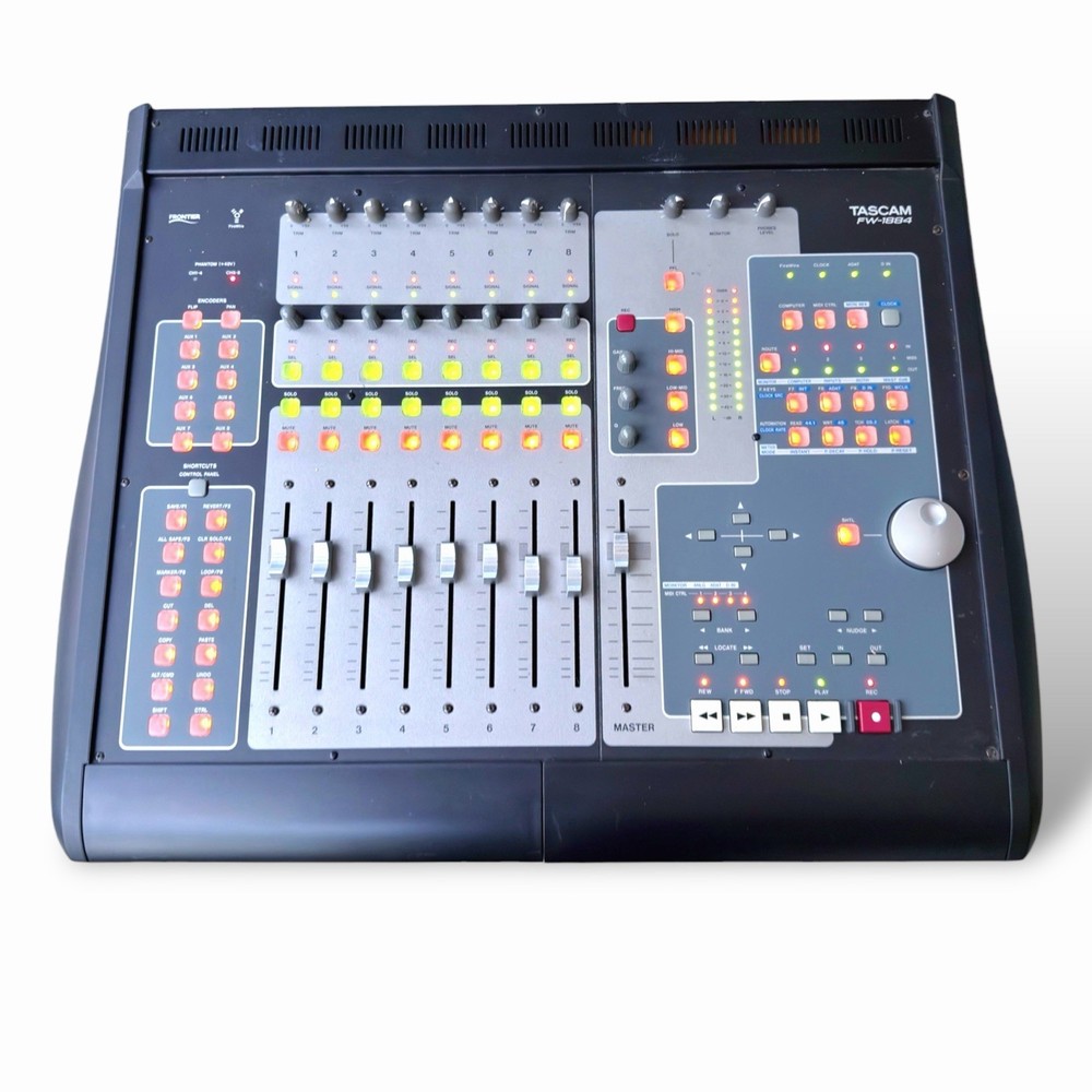 TASCAM FW-1884 FireWire Audio/MIDI Interface & Control Surface Mixer #23