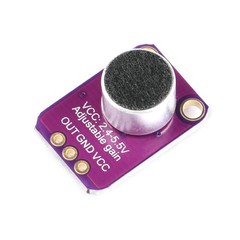 2pcs MAX4466 Sound Sensor Module Microphone Amplifier MAX4466 Adjustable Gain…