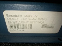 Broadcast Tools Dual Subaudible Detector DSD-2 FREE USPS Priority Shipping
