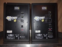 KRK Rokit 6 Pair RPG2 G3 Studio Monitors Recently Serviced Working Well Together