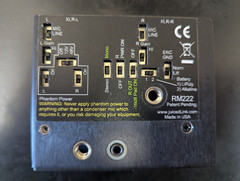 JuicedLink Riggy Micro XLR Input Preamp RM222 for DSLR Cameras (with cable)