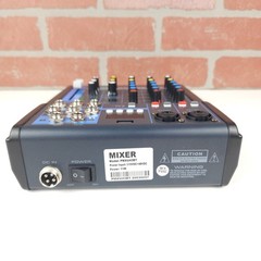 Pyle PMXU43BT BT Studio Mixer + Audio Mixing Console 4-Channel W/ Power Cable