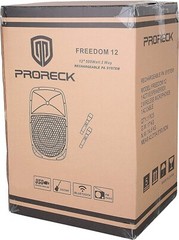 PRORECK 12″ Powered DJ Speaker 600W Outdoor BBQ Event Tailgate Bluetooth Audio