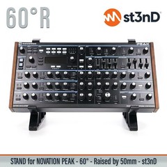 STAND for NOVATION PEAK – 60° – Raised by 50mm