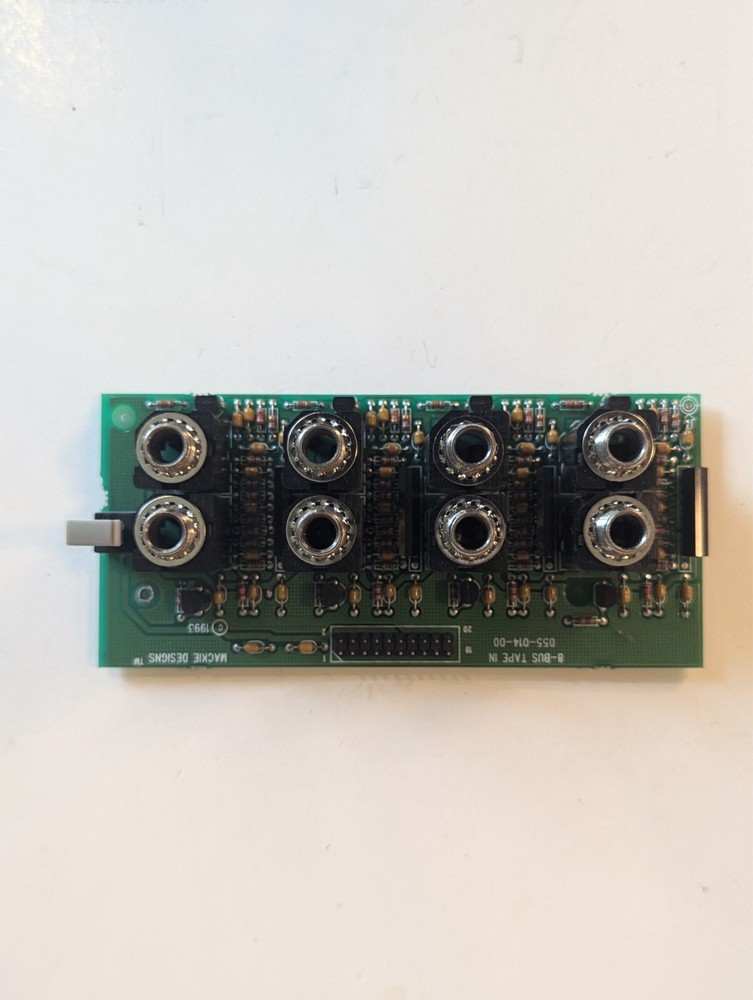 Mackie 16-8, 24-8, 32.8 8 Bus Tape In Board Part # 055-014-00 REV: S
