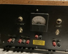 Antique/ VTG Custom 1920’s/30’s Tube ( Unit)Mixer- Untested 36”Wx 10Hx7