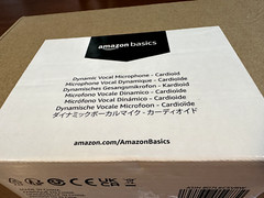 Amazon Basics Dynamic Vocal Microphone – Cardioid