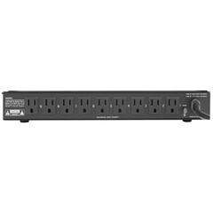 New Pyle PDBC10 8 Outlet Rack Mount Power Supply Center W/ Each Outlet Switch