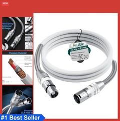XLR Microphone Cable 6 FT Male to Female Balanced Mic Cord 22AWG Pure Copper