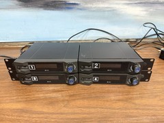 ( 2 ) AKG SR4500 Band 7, True Diversity Reference Wireless Receiver, 500-530MHz