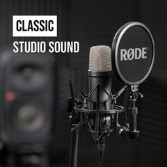 RØDE NT1 Signature Series Large-Diaphragm Condenser 50.608 cm³, Black