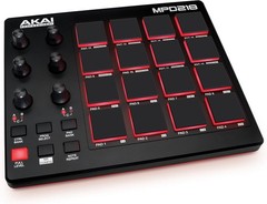 – USB MIDI Controller with 16 MPC Drum Pads, 6 Assignable Knobs, Note Repeat …
