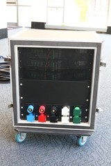 QSC WL2082-i, WL118-SW Line Array Loudspeaker with CXD 4.3 4.5 Amplifier Rack