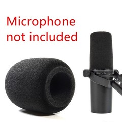 2Pcs Microphone Sponge Foam Cover Windscreen For SHURE PGA27 PGA 27 SM7B SM27 zz