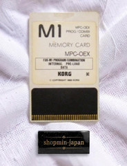 KORG M1 MPC-OEX Memory Card Preset Program Combination Data from Japan
