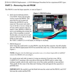 Behringer FCB1010 Uno V 1.0.4 Upgrade Update Custom Firmware Chip Eprom Rome NEW