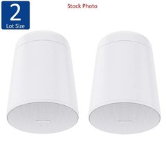 Lot of 2 NEW SEALED Extron SF 3PT Pendant Speakers White (Pair) – 60-1736-13
