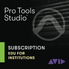 Pro Tools – Studio 1-Year Subscription NEW – Academic Institution