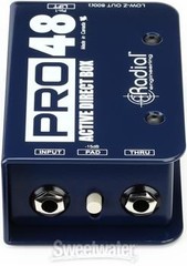 Radial Pro48 1-channel Active 48v Direct Box
