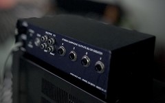 Vintage Multi Channel Headphone Amplifier 4 Stereo Input Solid State Mixer Works