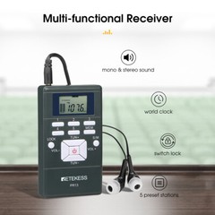 Wireless Assisted Listening Tour Guide System 2 Transmitter 50 Receivers Church