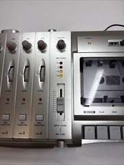 Tascam MF-P01 Analog 4 Track Cassette Recorder W/ Original Adapter