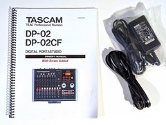 🔥【PRO TESTED】MINTY Tascam DP-02 Portastudio 8-Track Mixer/CD Recorder💥GUARANTY