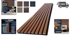 Wood Wall Panels Soundproof Acoustic Panel Interior Decor Noise Cancelling
