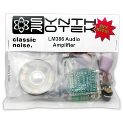 LM386 Audio Amplifier Kit – Guitar Synth Instrument Mini Amp Speaker Synthrotek
