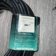 2 x CBI Pro Speaker Cable Flex Jacketed12Gauge 50 Feet