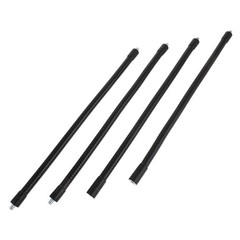 4Pcs Durable Metal Mic Gooseneck Extensions for Desktop Mic Stand Support