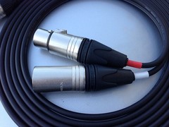 5FT Mogami W2528 Insert, Send-Return, Y Cable with Neutrik TRS/XLR 3 Pin