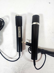 Belle Howell MEP Wired Handheld/Stand-Held Microphone, 3.5mm TS, Black