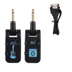 2.4G Guitar System Rechargeable Guitar Transmitter Receiver 48K/16bit7532