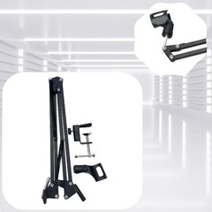 Recording Microphone Suspension Boom Scissor Arm Holder Microphone Stand