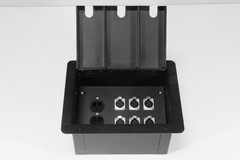 Elite Core FBL6+AC Recessed Metal Floor Box – Pre-Loaded – OPEN BOX