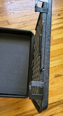 Hard Plastic Carrying Case 16×12 Black Tool Equipment Protective Storage Box