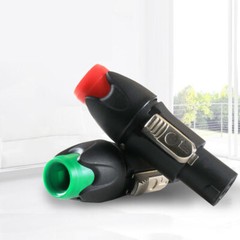 Plugs Amplifier to Speaker Twist Lock 4 Cores Connector Audio Plug 5-Colour