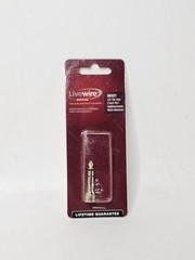 Livewire Threaded Headphone Adapter 3.5 mm TRS Female to 1/4″ TRS Male New